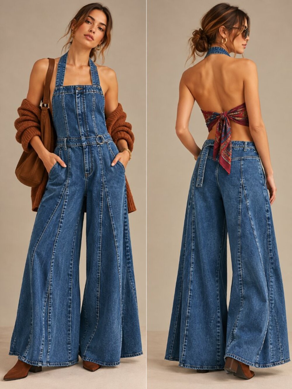 We The Free Vista Apron Jumpsuit Size 27